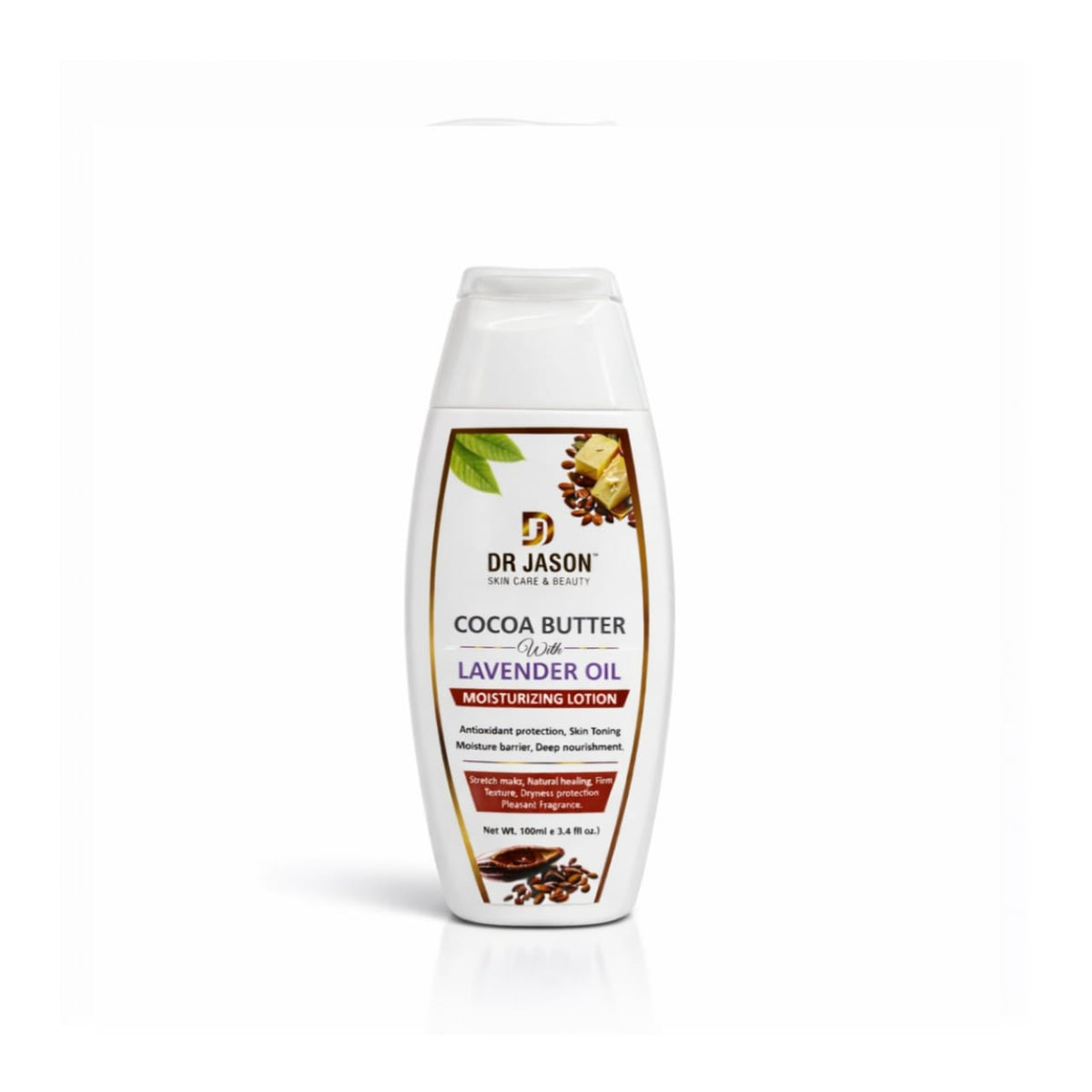 Dr Jason Cocoa Butter with Lavender Oil Moisturizing Lotion bottle