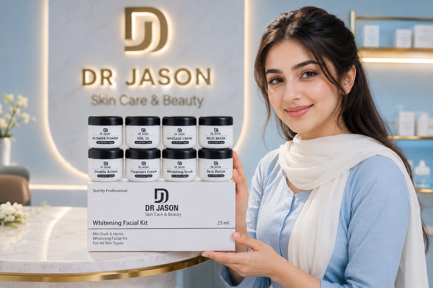 Dr Jason Pack of 8 Facial Kit Student Pack