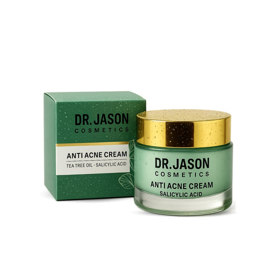 Dr. Jason Anti Acne Cream with Salicylic Acid 50ml | Acne Control & Spot Treatment for Clear Skin