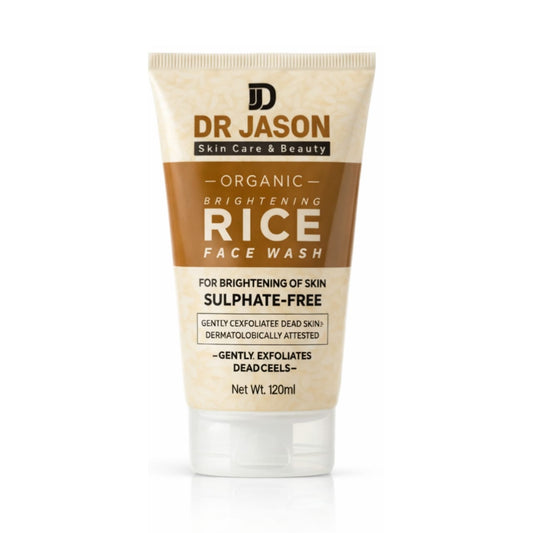 Dr Jason Rice Extracts Face Wash – Brightening & Glow Cleanser (120 ml)