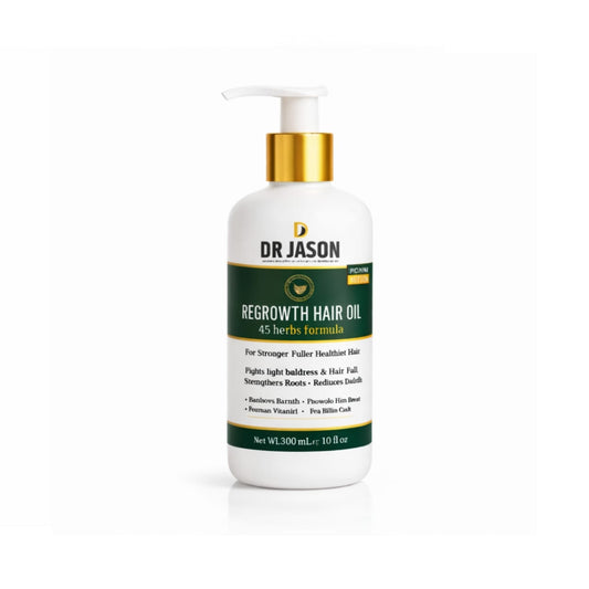 Regrowth Hair Oil for Baldness and Hair-Fall with 45 Herbs