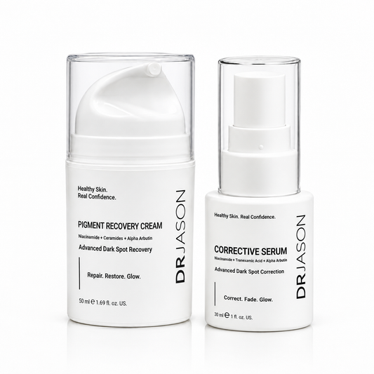 Dr Jason Pigmentation Care Combo – Corrective Serum 30 ml + Pigment Recovery Cream 50 ml